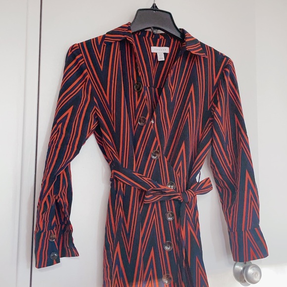 Topshop long sleeves midi shirt dresses - Picture 1 of 5